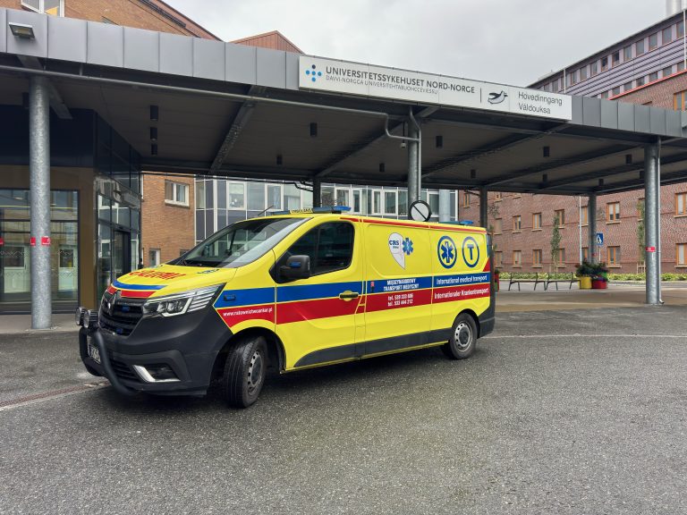 Transport sanitarny z Norwegii – misja Tromsø | Ratownictwo ANKAR