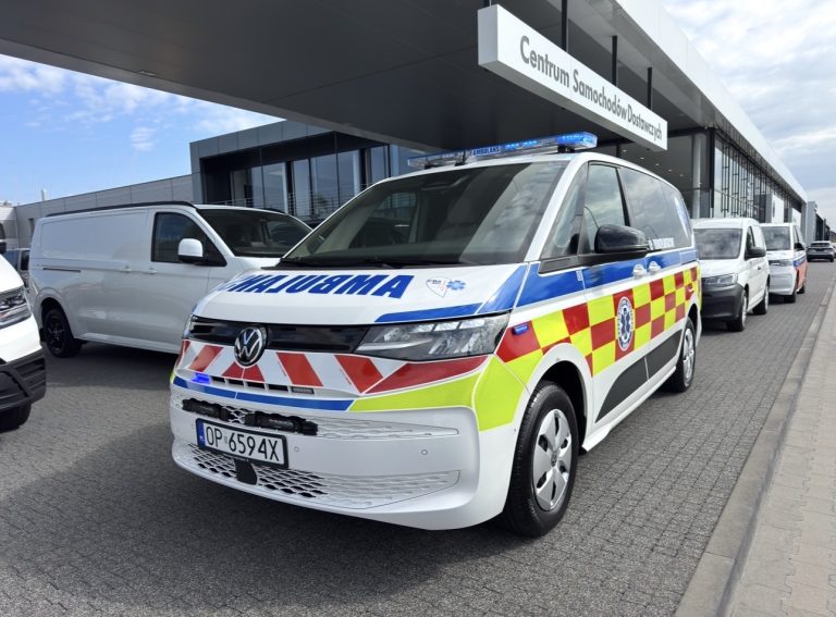 Nowy Volkswagen Multivan T7 w Ratownictwo ANKAR – już trzy pojazdy tego modelu